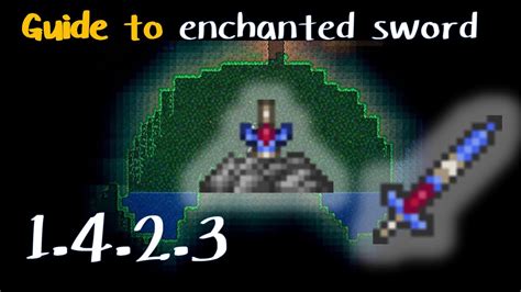 how to get enchanted sword terraria|terraria 1.4.4 enchanted sword.